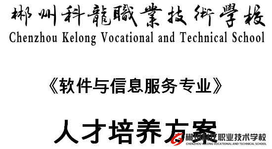 软件与信息服务专业人才培养方案